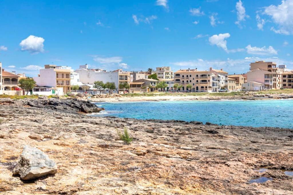 M0 Practico Y Sencillo Apartamento A 100 M De Las Mejores Playas De Mallorca Lejlighed Colonia de Sant Jordi Eksteriør billede